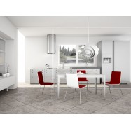 MESA DE COCINA ANGLIRU FIJA TAPA PORCELANICO