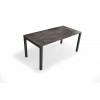 MESA DE COMEDOR EXTENSIBLE OLIVA TAPA PORCELANICO