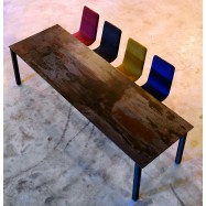 MESA DE COMEDOR EXTENSIBLE OLIVA TAPA DEKTON